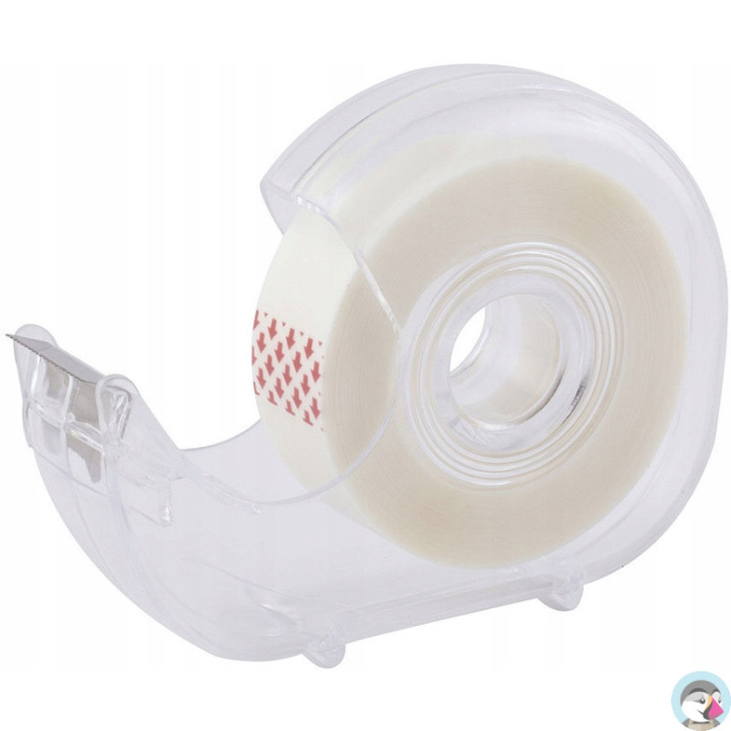 Taśma INVISIBLE 50mic 19mmx33m w podajniku ECO 009363 LEVIATAN