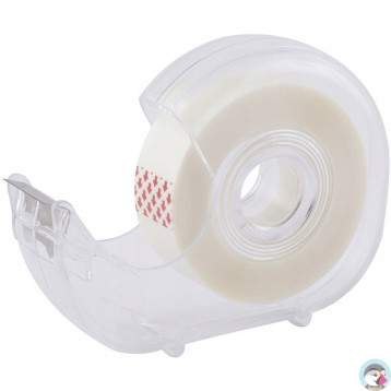 Taśma INVISIBLE 50mic 19mmx33m w podajniku ECO 009363 LEVIATAN