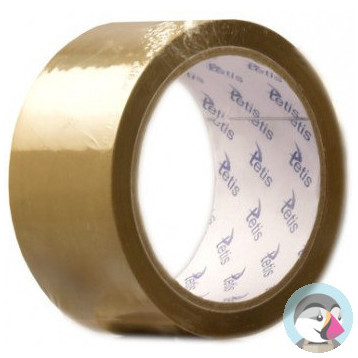 Taśma pakowa brązowa 48mmx50m GT110-B TETIS