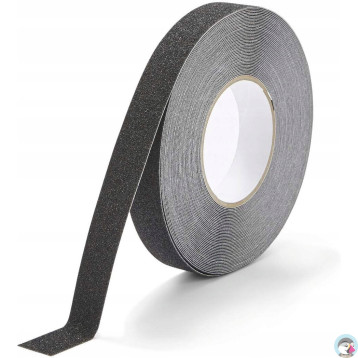Taśma antypoślizgowa DURALINE GRIP 25mm 15m czarna 108001 DURABLE