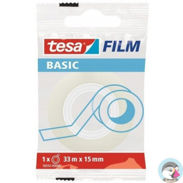 Taśma biurowa TESA BASIC 15x33m 58542-0000-00