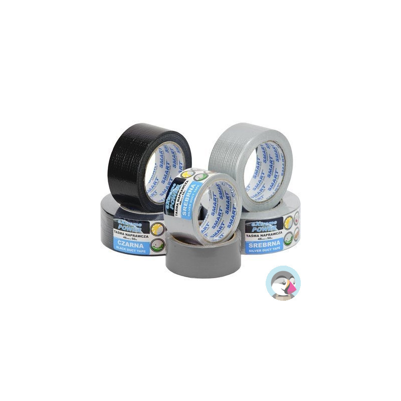 Taśma naprawcza DUCT TAPE 50x10m czarna