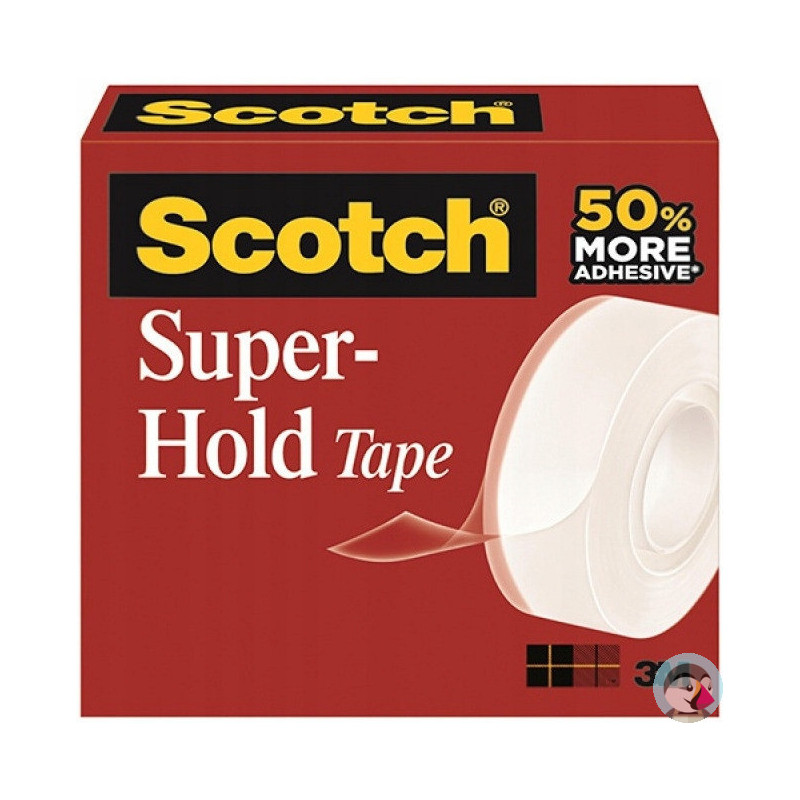 Taśma klejąca Super-Hold super mocna 19mmx25,4m SCOTCH 3M-70007044236