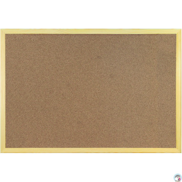 Tablica korkowa 250x100 r.drewniana WIELKOR