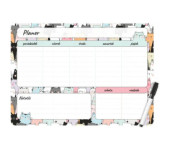 Planer magnetyczny na lodówkę Plan lekcji 35x25cm tygodniowy + marker PM-02-03 BIURFOL