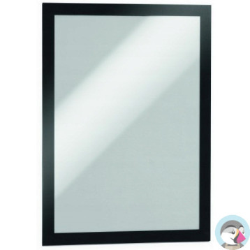 Ramki samoprzylepne DURAFRAME A4 (2sztuki) czarne DURABLE 487201