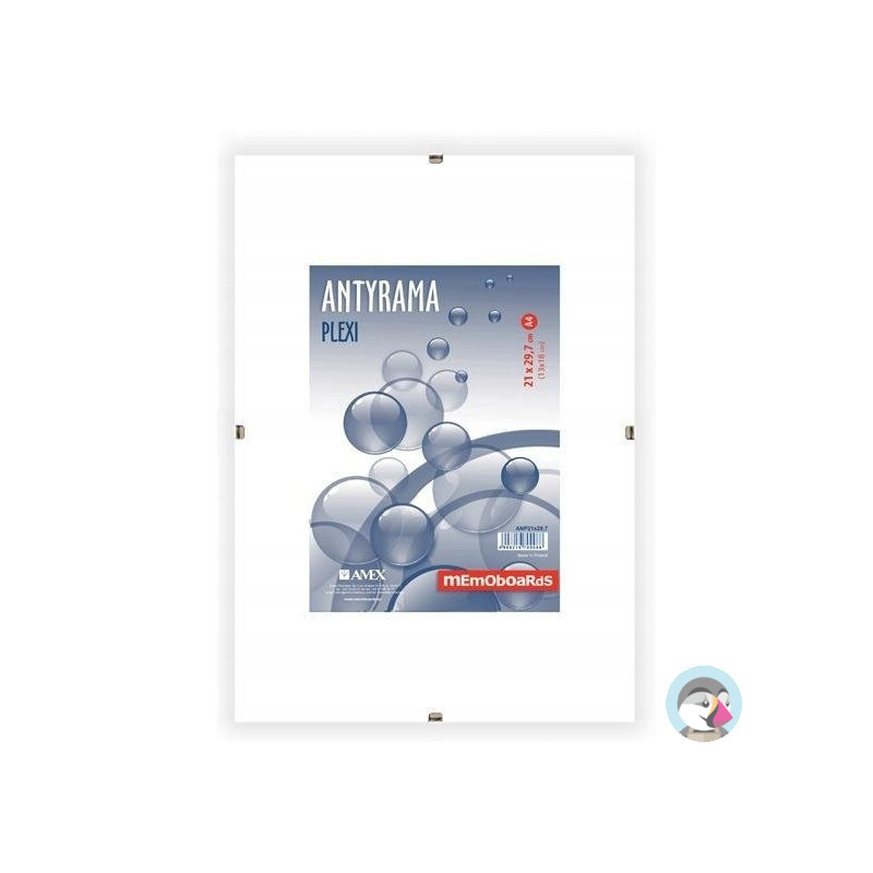Antyrama plexi B2 50x70cm MEMOBE MAN050070-46