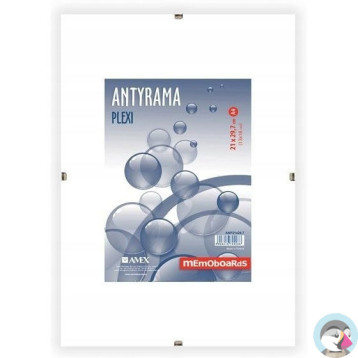 Antyrama plexi B2 50x70cm MEMOBE MAN050070-46