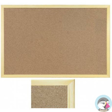Tablica korkowa 80x60 r.drewniana WIELKOR