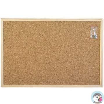 Tablica korkowa 100x80 r.drewniana WIELKOR