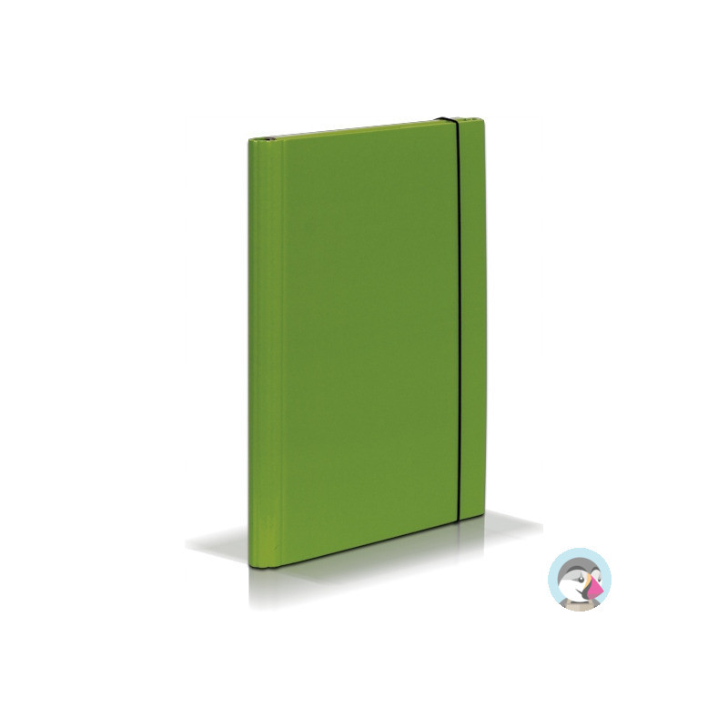 Teczka skrzydłowa z gumką CARIBIC j.zielona 4cm 339/15 VAUPE