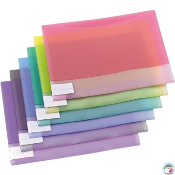Folder prezentacyjny A4 różowy z klapką TARIFOLD 51103 TR