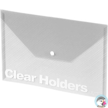 Teczka kopertowa A4 przezroczysta C330 biała 0410-0016-09 PANTA PLAST