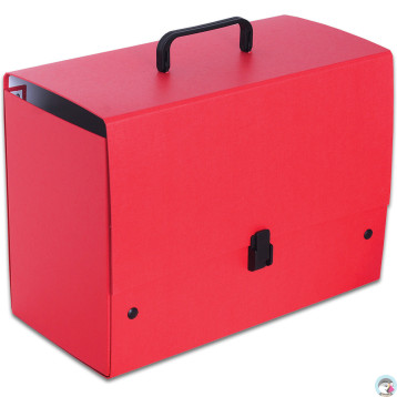 Teczka B4 Jumbo Plus 18cm czerwona TT6310
