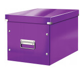 Pudło uniwersalne Click&Store rozmiar L 310x320x360mm fioletowe 61080062 LEITZ WOW