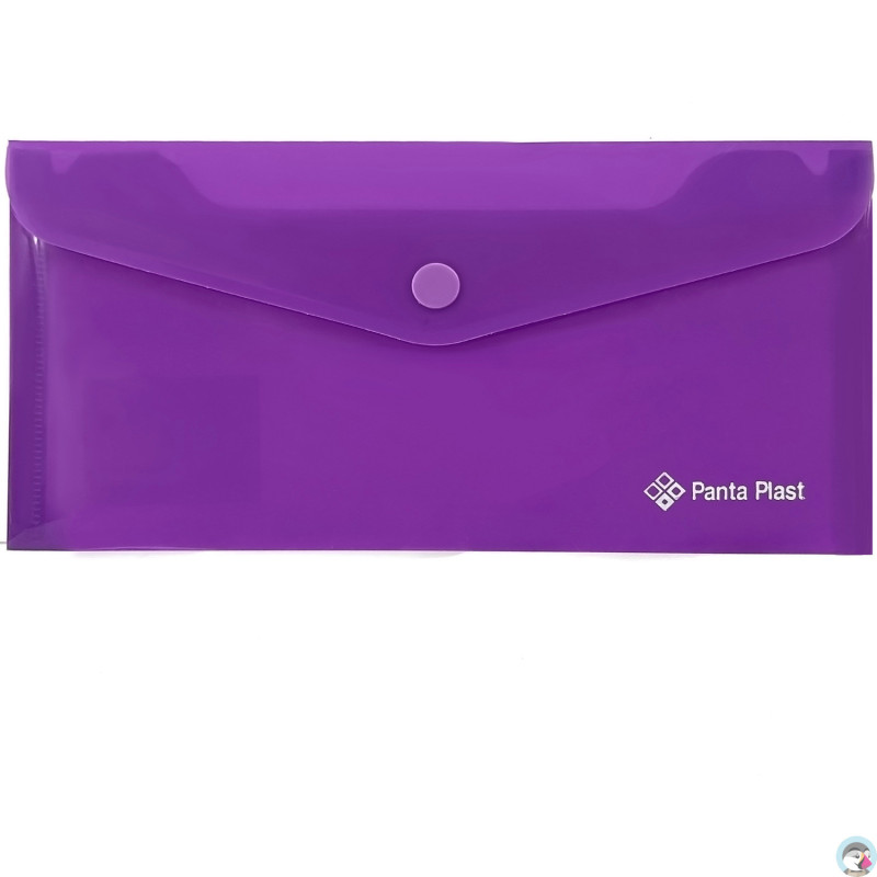 Teczka kopertowa DL PP NEON FIOLETOWY 0410-0087-15 PANTA PLAST