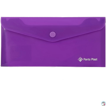 Teczka kopertowa DL PP NEON FIOLETOWY 0410-0087-15 PANTA PLAST