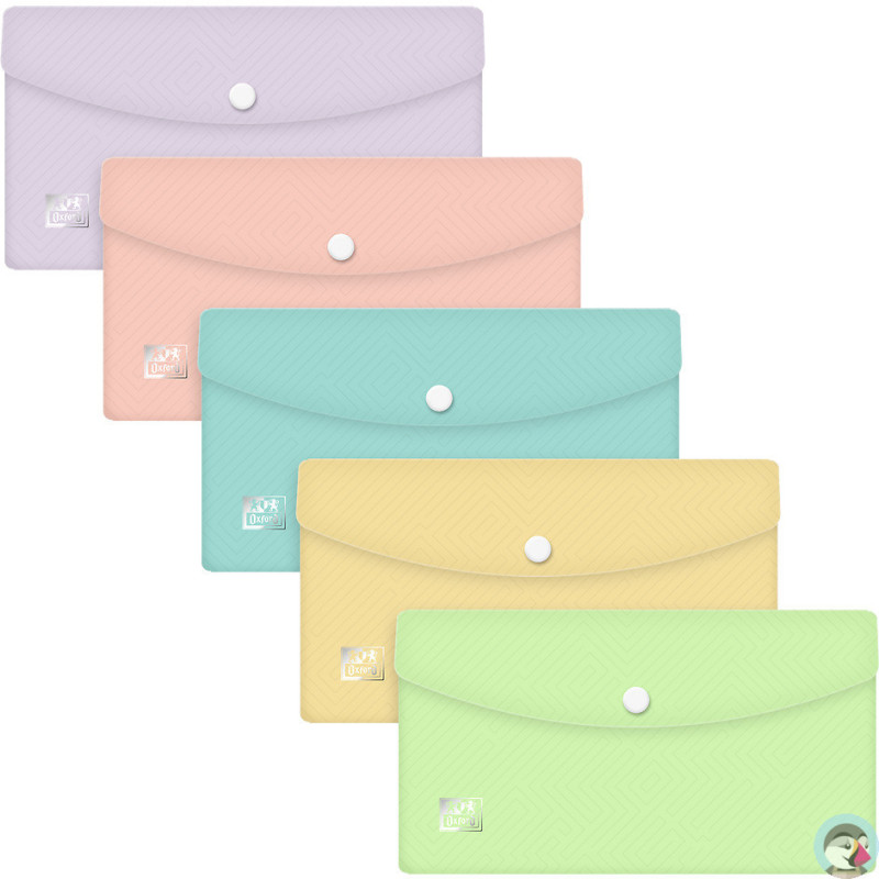 Teczka kopertowa Urban Oxford PASTEL DL mix kolorów (5sztuk) 400187617