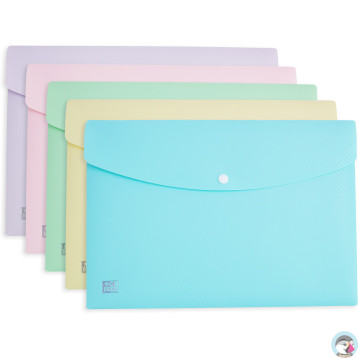 Teczka kopertowa Urban Oxford PASTEL A4 mix kolorów (5sztuk) 400187613