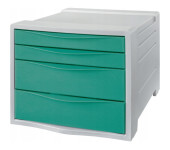 Pojemnik z szufladami ESSELTE COLOURICE zielony 626285