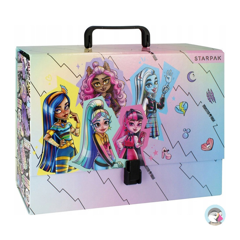 Teczka z rączką A4 9.5cm MONSTER HIGH STK 514750 STARPAK