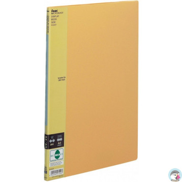 Album ofertowy A4/A3 20kieszeni żółty DCF642G SIDE PENTEL
