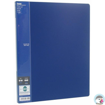 Album ofert.A4/A3 40kieszeni niebieski DCF644C SIDE PENTEL