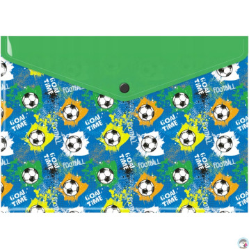 Teczka kopertowa A4 PP z nadrukiem FOOTBALL TKN-A4-34 BIURFOL