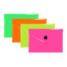 Teczka kopertowa A7 PP neonowa MIX (10szt) TK-NEON-A7 BIURFOL
