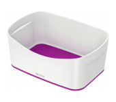 Pojemnik bez pokrywki MyBox, biało-fioletowy 52571062