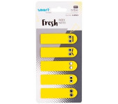 Zakładki indeksujące fresh 12x45mm 5x25szt BUŹKI 110524 LEVIATAN