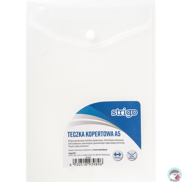 Teczka kopertowa PP A5 pionowa SF008 STRIGO