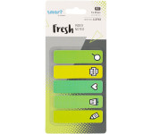 Zakładki indeksujące SMART FRESH PET 12x45mm 5x25szt OFFICE 110763