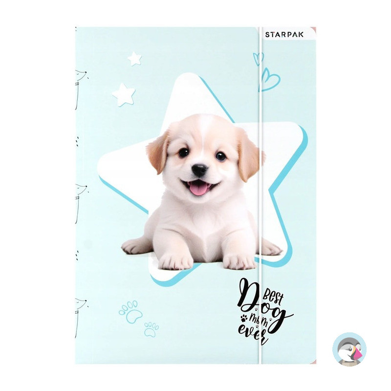 Teczka z gumką A4 DOGGY 559706 STARPAK