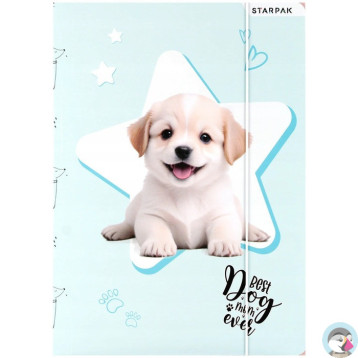 Teczka z gumką A4 DOGGY 559706 STARPAK