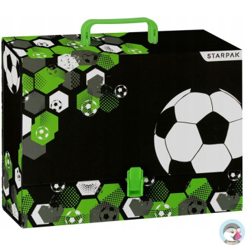 Teczka z rączką A4/95mm FOOTBALL 553551 STARPAK