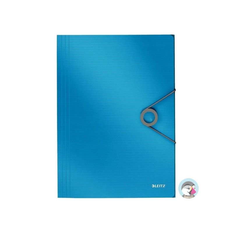 Teczka z gumką A4 PP SOLID jasnoniebieska 45631030 LEITZ