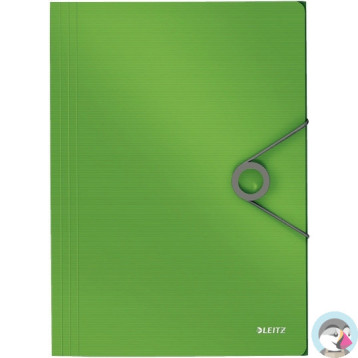 Teczka z gumką A4 PP SOLID jasnozielona 45631050 LEITZ