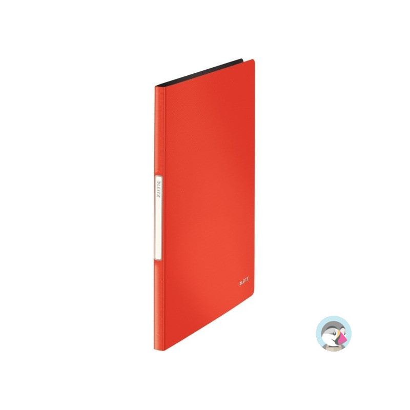 Album ofertowy 20kieszeni LEITZ SOLID jasnoczerwony 45641020