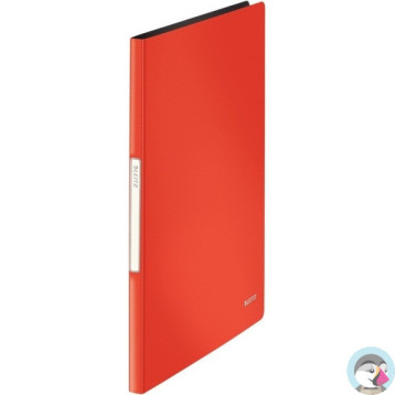Album ofertowy 20kieszeni LEITZ SOLID jasnoczerwony 45641020