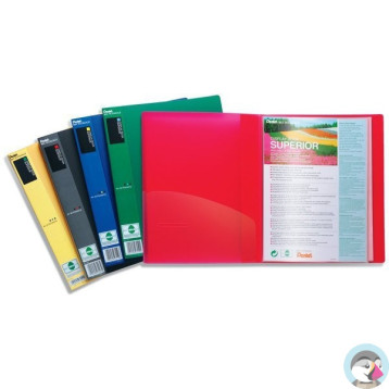 Album ofertowy A4 20kieszeni czerwony DCF142B SUPERIOR PENTEL