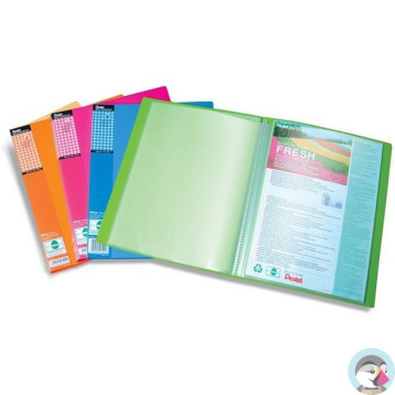 Album ofertowy A4 20kieszeni niebieski i DCF542C WING FRESH PENTEL