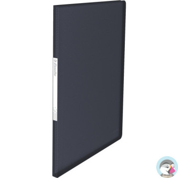 Album ofertowy na dokumenty A4 20 kieszeni VIVIDA czarny 623992 ESSELTE