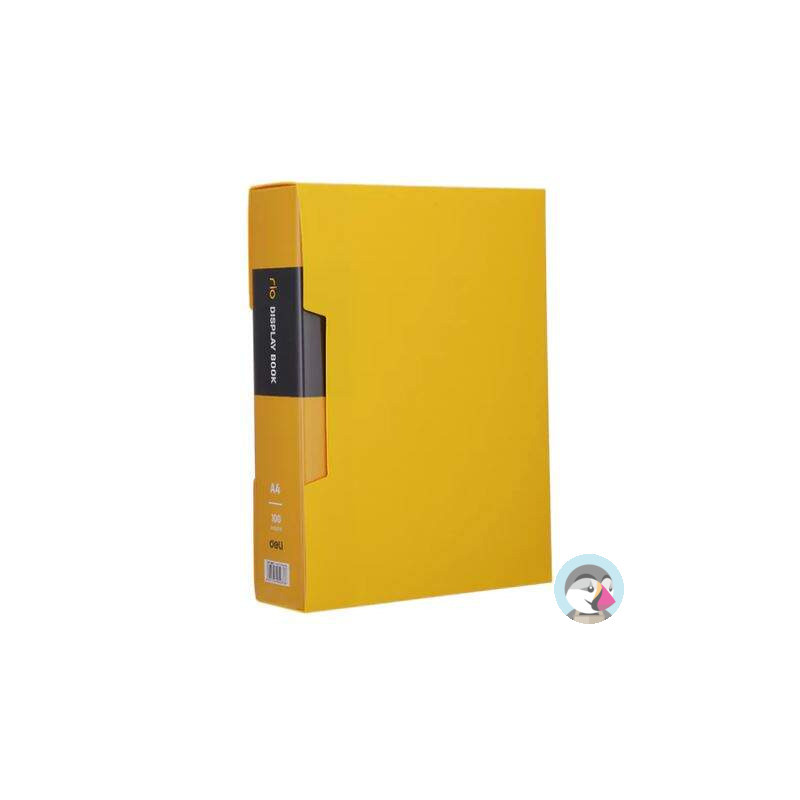 Album ofertowy A4 100 koszulek RIO żołty E5037 YELLOW DELI