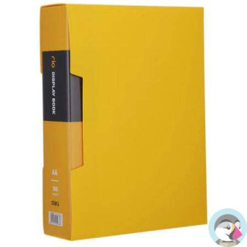 Album ofertowy A4 100 koszulek RIO żołty E5037 YELLOW DELI
