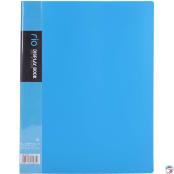 Album ofertowy do prezentacji A4 60 koszulek niebieski RIO E5035 BLUE DELI
