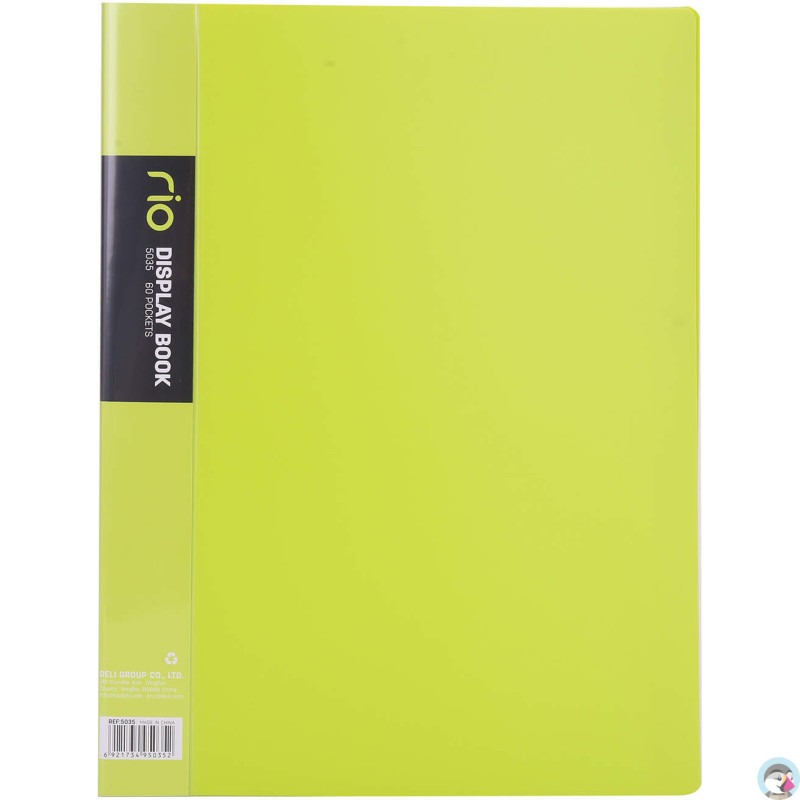 Album ofertowy A4 60 koszulek RIO zielony E5035 GREEN DELI