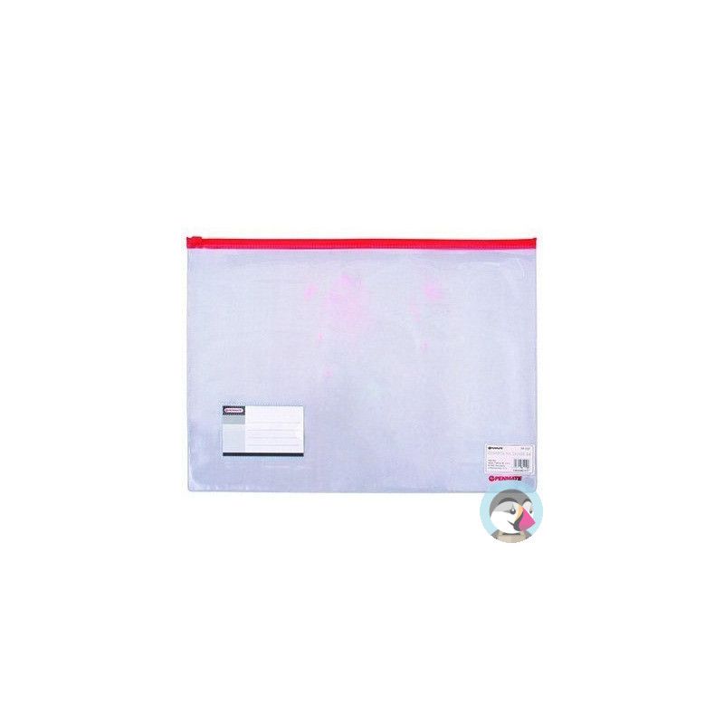 Koperta na zamek z PVC B4 PENMATE TT6693