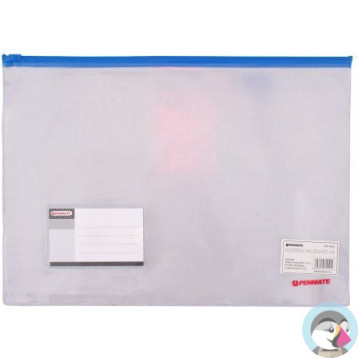 Koperta na zamek z PVC A4 PENMATE TT6692