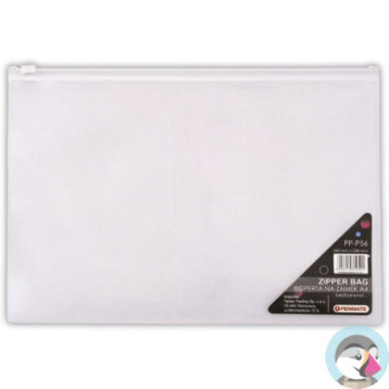 Koperta na zamek A4 bezbarwna PP-P56 PENMATE TT6700